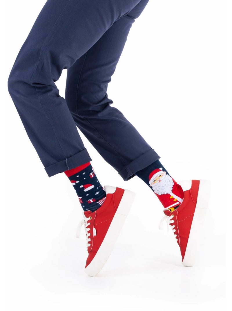 Chaussettes Santa Claus Bleu marine - Kiabi