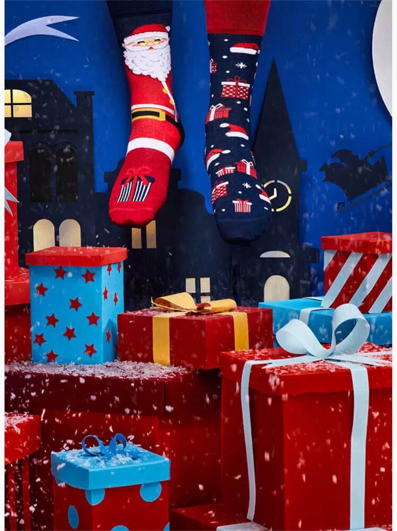 Chaussettes Santa Claus Bleu marine - Kiabi