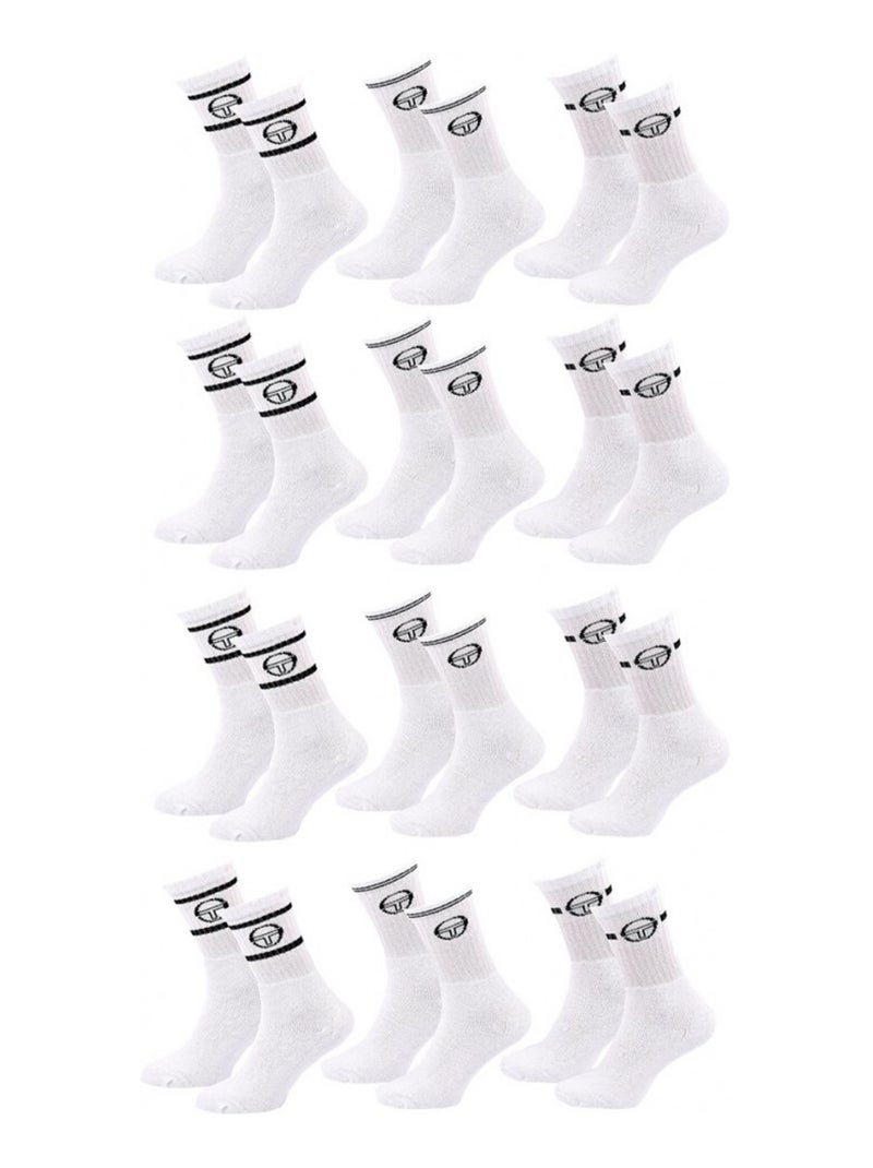 Chaussettes SERGIO TACCHINI - Pack de 12 Multicolore - Kiabi