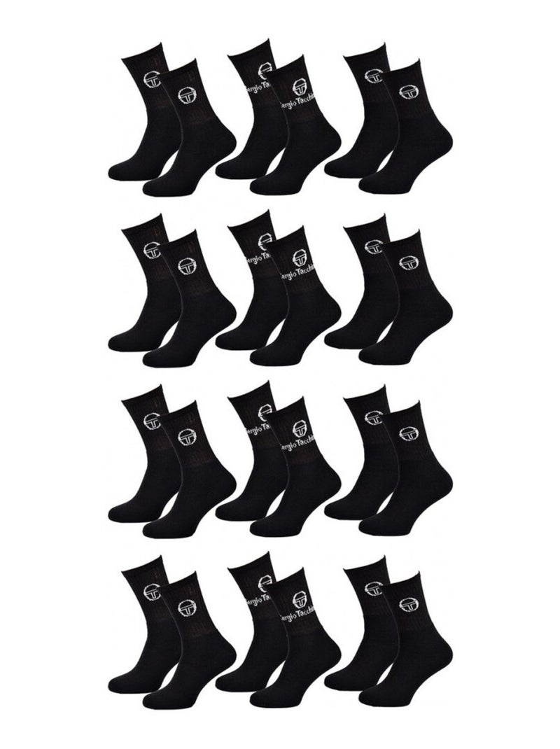 Chaussettes SERGIO TACCHINI - Pack de 12 Multicolore - Kiabi