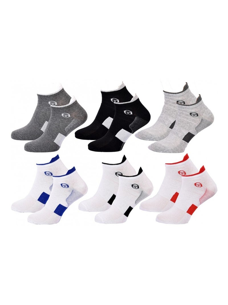 Chaussettes Sergio Tacchini - Pack de 6 Doré/or - Kiabi