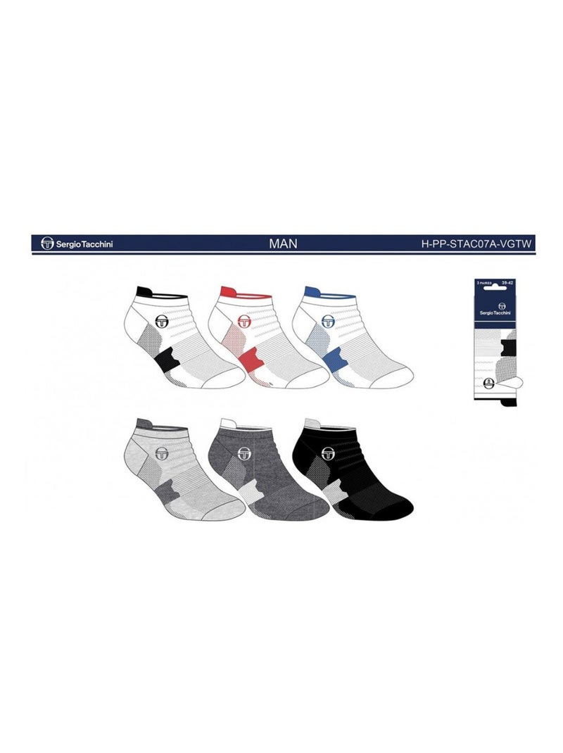 Chaussettes Sergio Tacchini - Pack de 6 Doré/or - Kiabi
