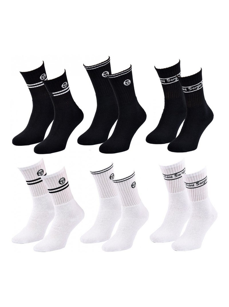 Chaussettes SERGIO TACCHINI - Pack de 6 Multicolore - Kiabi