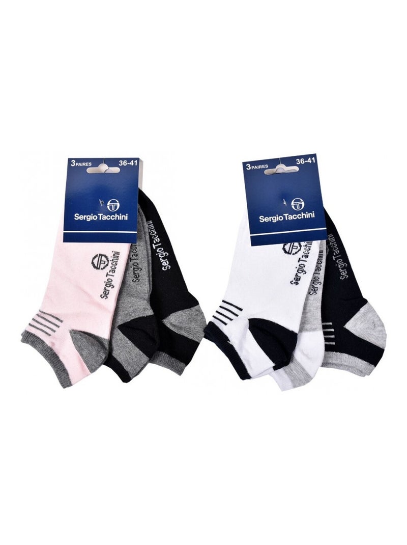 Chaussettes SERGIO TACCHINI - Pack de 6 Multicolore - Kiabi