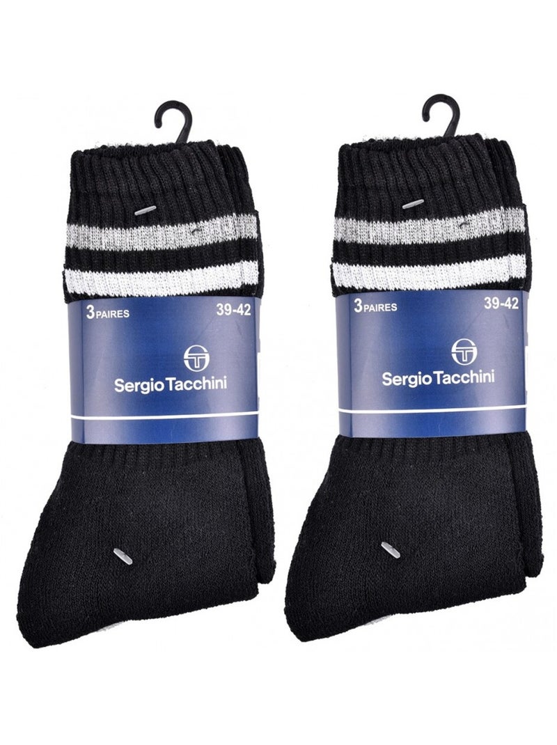 Chaussettes SERGIO TACCHINI - Pack de 6 Multicolore - Kiabi