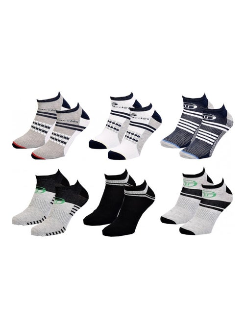 Chaussettes Sergio Tacchini - Pack de 6 - Kiabi