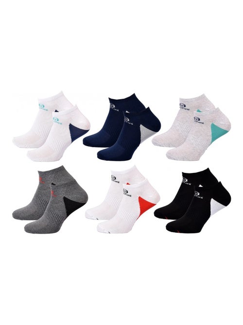 Chaussettes Sergio Tacchini - Pack de 6 - Kiabi