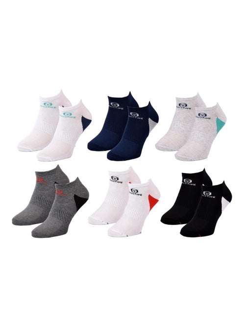 Chaussettes Sergio Tacchini - Pack de 6 - Kiabi