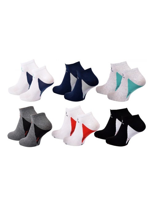 Chaussettes Sergio Tacchini - Pack de 6 - Kiabi