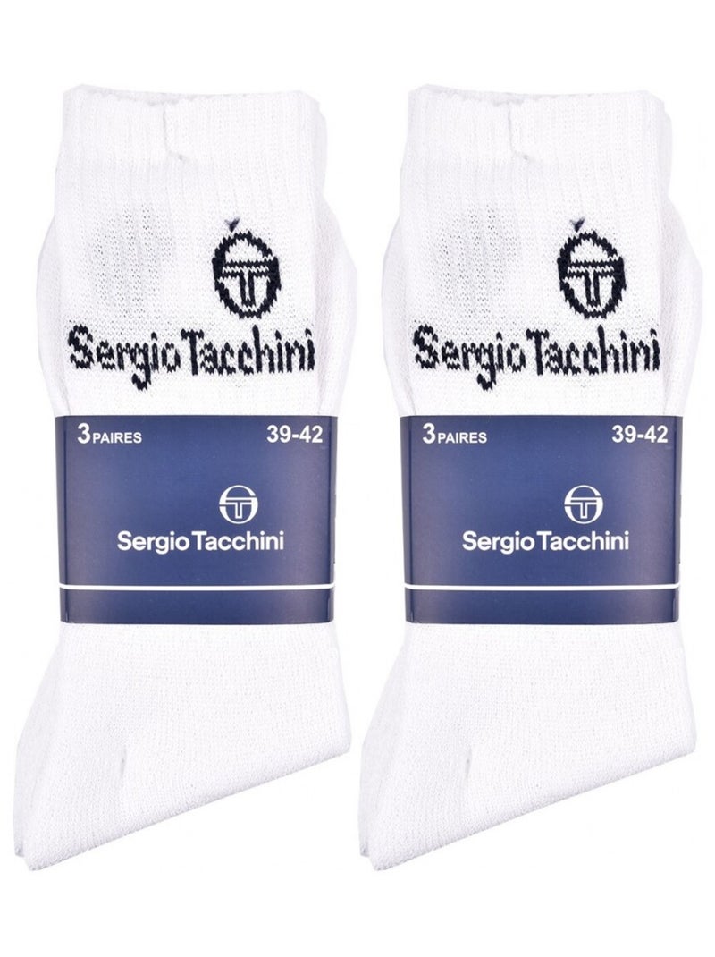 Chaussettes SERGIO TACCHINI - Pack de 6 Multicolore - Kiabi