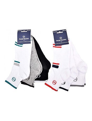 Chaussettes SERGIO TACCHINI QUARTER - Pack de 6