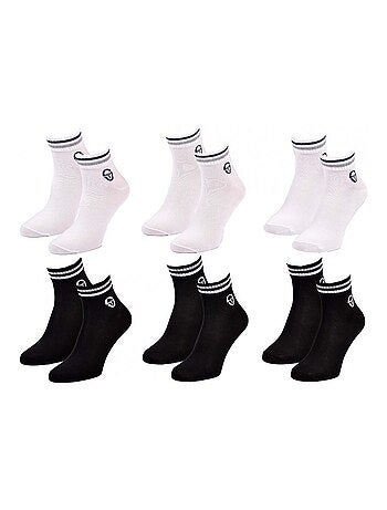 Chaussettes SERGIO TACCHINI QUARTER - Pack de 6