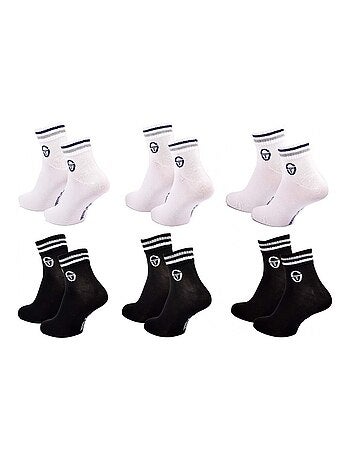 Chaussettes SERGIO TACCHINI QUARTER - Pack de 6
