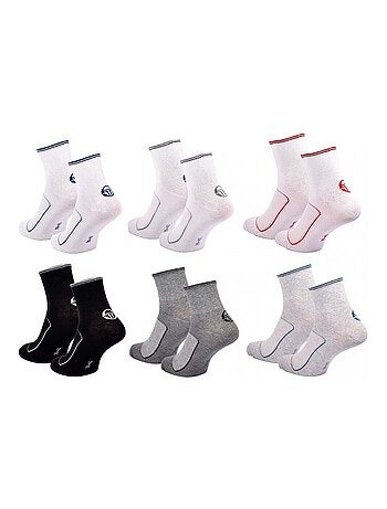 Chaussettes SERGIO TACCHINI QUARTER - Pack de 6