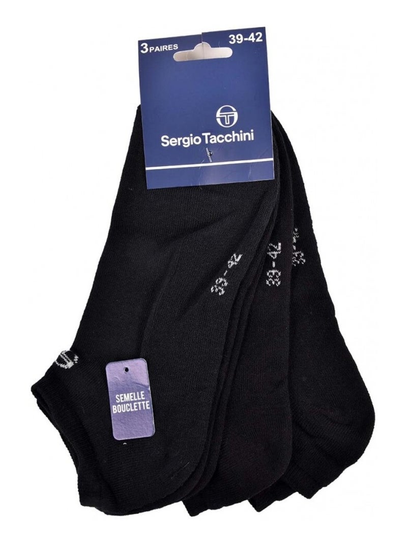 Chaussettes SERGIO TACCHINI SNEAKER - Pack de 3 Multicolore - Kiabi