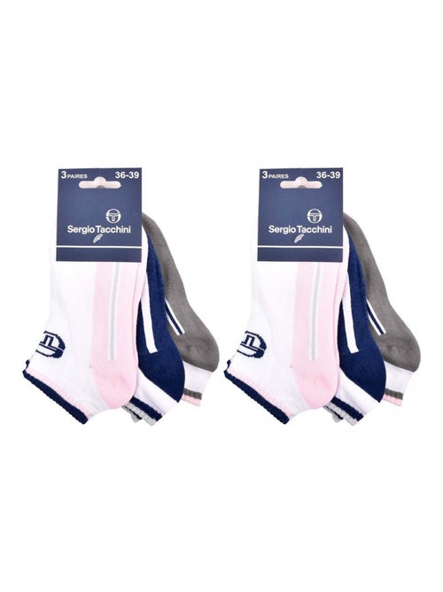 Chaussettes SERGIO TACCHINI SNEAKER - Pack de 6 - Kiabi