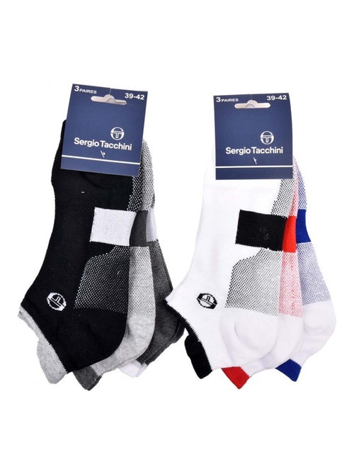 Chaussettes SERGIO TACCHINI SNEAKER - Pack de 6 - Kiabi