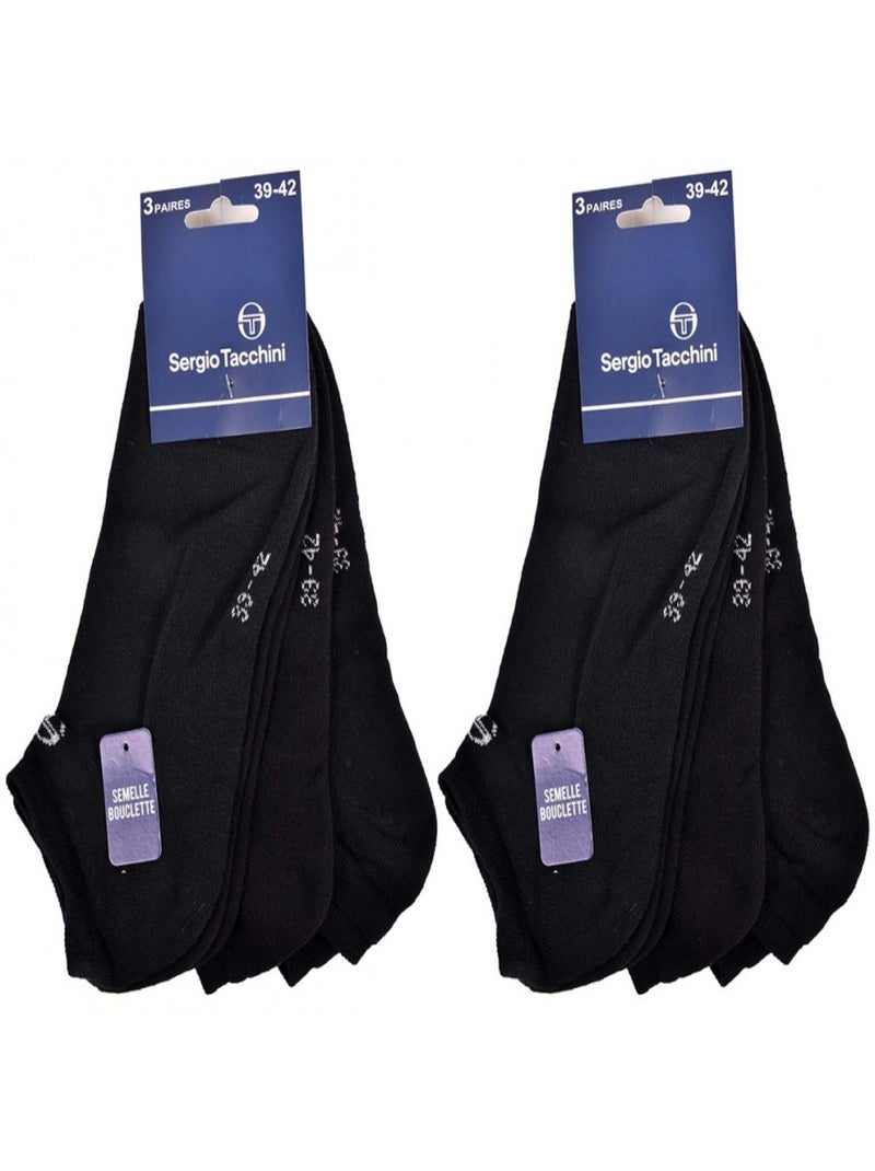 Chaussettes SERGIO TACCHINI SNEAKER - Pack de 6 Multicolore - Kiabi