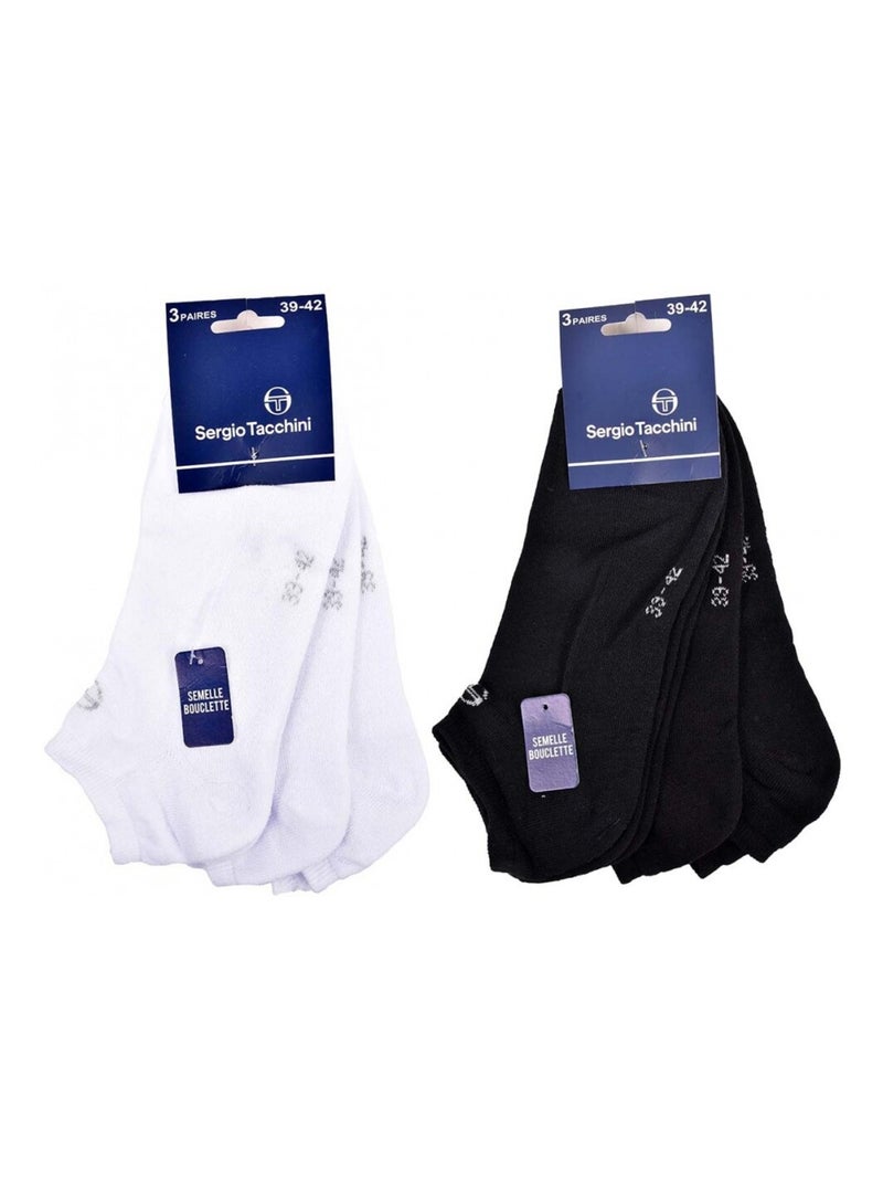 Chaussettes SERGIO TACCHINI SNEAKER - Pack de 6 Multicolore - Kiabi