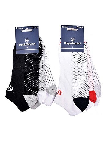 Chaussettes SERGIO TACCHINI SNEAKER - Pack de 6