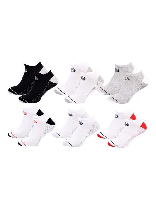 Chaussettes SERGIO TACCHINI SNEAKER - Pack de 6 - Kiabi