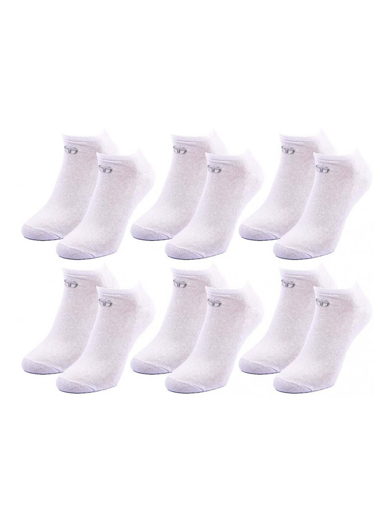Chaussettes SERGIO TACCHINI SNEAKER - Pack de 6 Multicolore - Kiabi