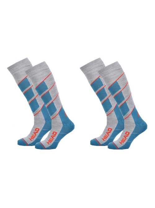 Chaussettes SKI HEAD PERFORMANCE - Pack de 2 - Kiabi