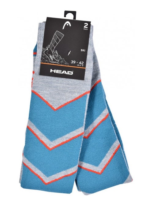 Chaussettes SKI HEAD PERFORMANCE - Pack de 2 - Kiabi Chaussettes SKI HEAD PERFORMANCE - Pack de 2 - Kiabi