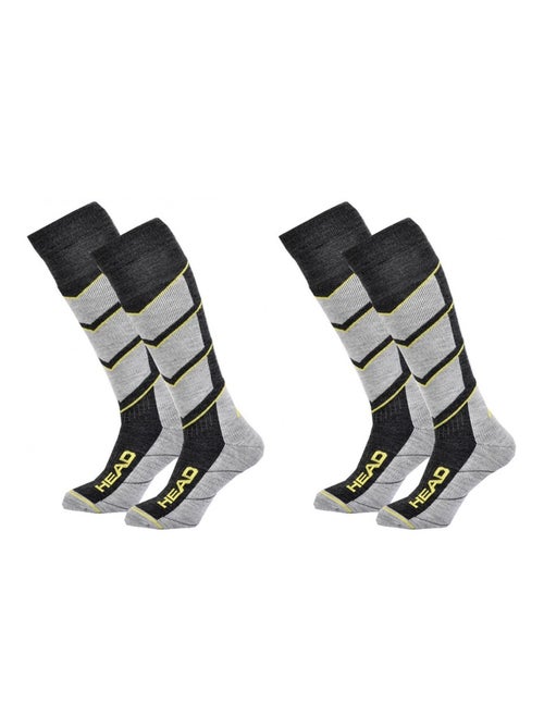 Chaussettes SKI HEAD PERFORMANCE - Pack de 2 - Kiabi