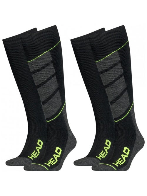 Chaussettes SKI HEAD PERFORMANCE - Pack de 2 - Kiabi