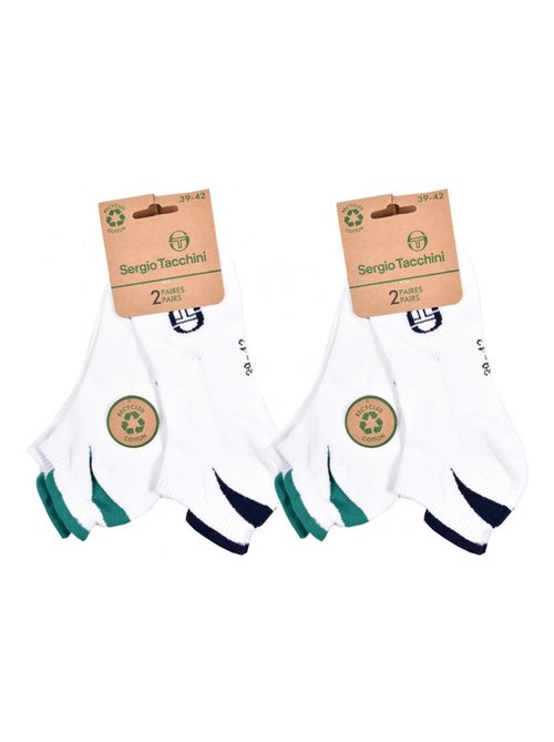 Chaussettes SNEAKER SERGIO TACCHINI Lot de 4 Paires - Kiabi