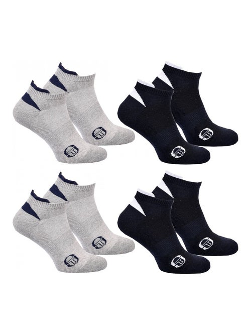 Chaussettes SNEAKER SERGIO TACCHINI Lot de 4 Paires - Kiabi