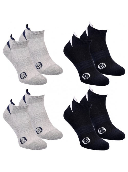 Chaussettes SNEAKER SERGIO TACCHINI Lot de 4 Paires - Kiabi