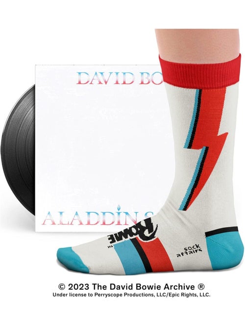 Chaussettes Sock Affairs Aladdin Sane, David Bowie - Kiabi