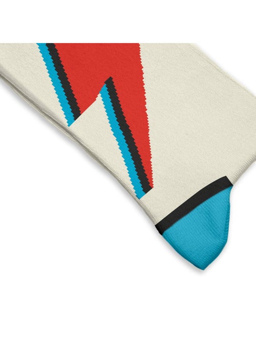 Chaussettes Sock Affairs Aladdin Sane, David Bowie - Kiabi