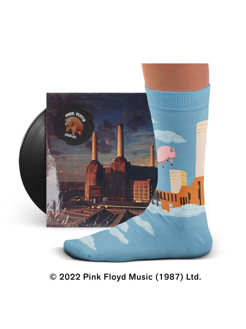 Chaussettes Sock Affairs Animals, Pink Floyd Bleu - Kiabi