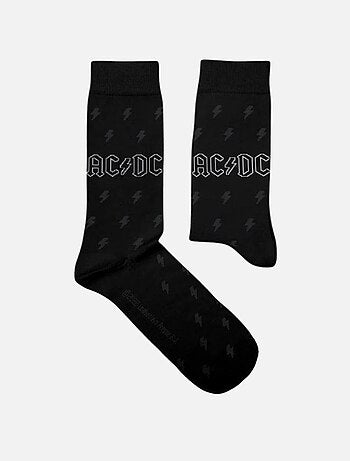 Chaussettes Sock Affairs Back in Black AC/DC