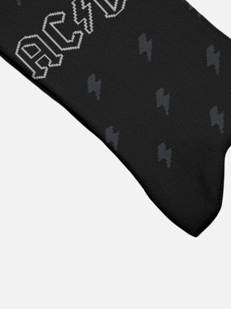 Chaussettes Sock Affairs Back in Black AC/DC Noir - Kiabi