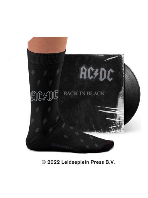 Chaussettes Sock Affairs Back in Black AC/DC - Kiabi