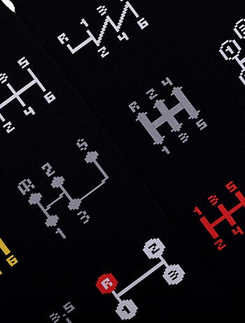 Chaussettes Sock Affairs Boite de Vitesses Manuelle