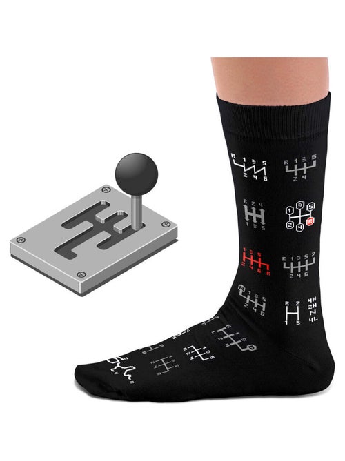 Chaussettes Sock Affairs Boite de Vitesses Manuelle - Kiabi
