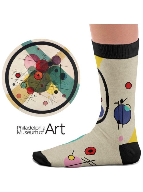 Chaussettes  Sock Affairs Cercles dans un Cercle, Kandinsky - Kiabi
