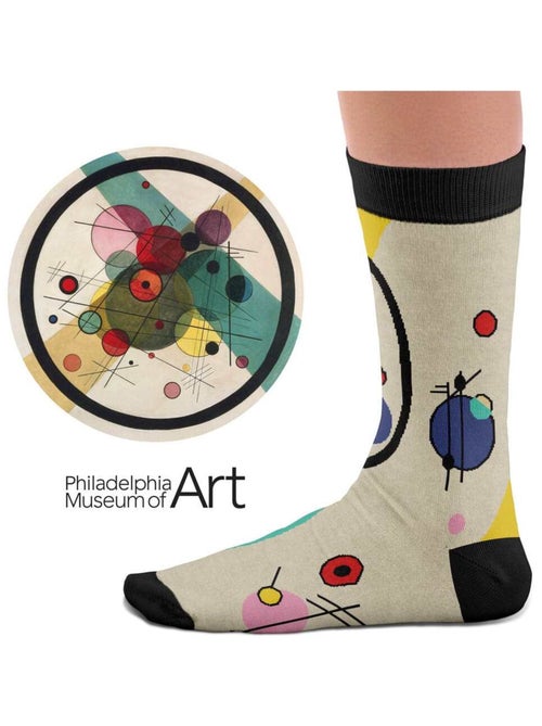 Chaussettes Sock Affairs Cercles dans un Cercle, Kandinsky - Kiabi