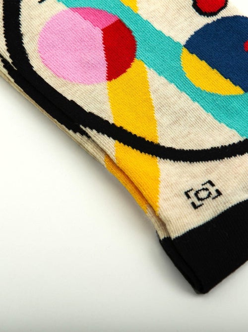 Chaussettes Sock Affairs Cercles dans un Cercle, Kandinsky - Kiabi