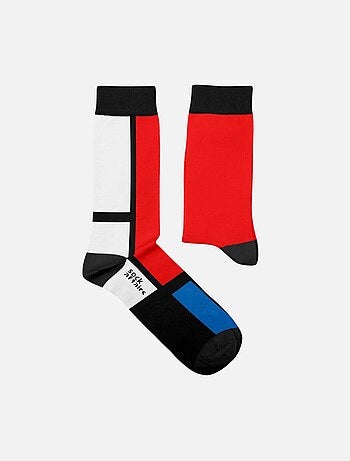 Chaussettes Sock Affairs Composition II, Mondrian