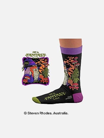 Chaussettes Sock Affairs Fantasy Land, Steven Rhodes