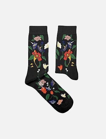 Chaussettes Sock Affairs Fleurs Nature Morte, Severin Roesen