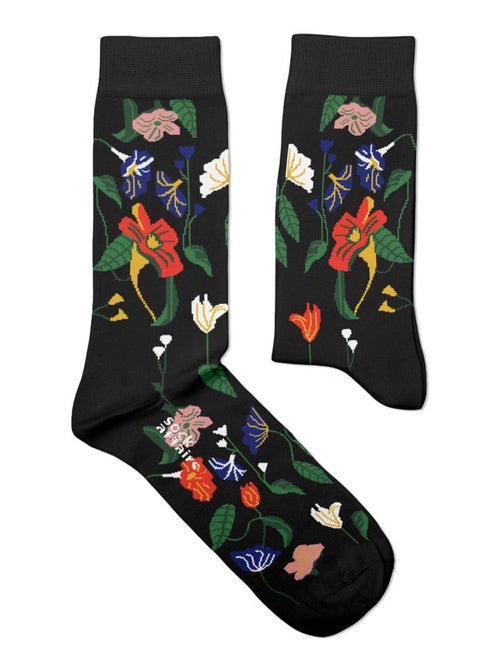 Chaussettes Sock Affairs Fleurs Nature Morte, Severin Roesen - Kiabi