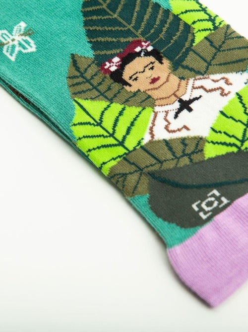 Chaussettes Sock Affairs Frida Kahlo Autoportrait - Kiabi