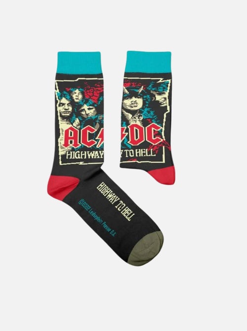 Chaussettes Sock Affairs Highway to Hell AC/DC - Kiabi